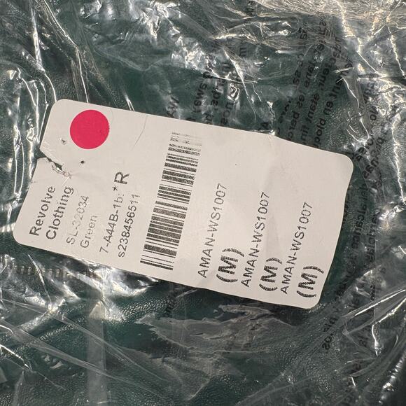 NWOT AMANDA UPRICHARD Callie Tube Top in Green Size Medium - Picture 12 of 12